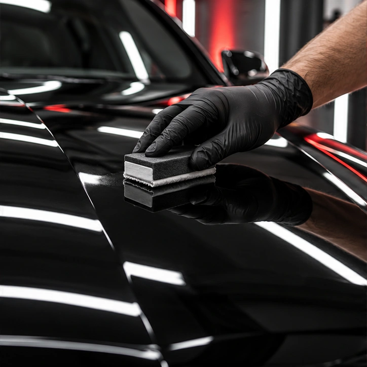 Illustrative professional coating application